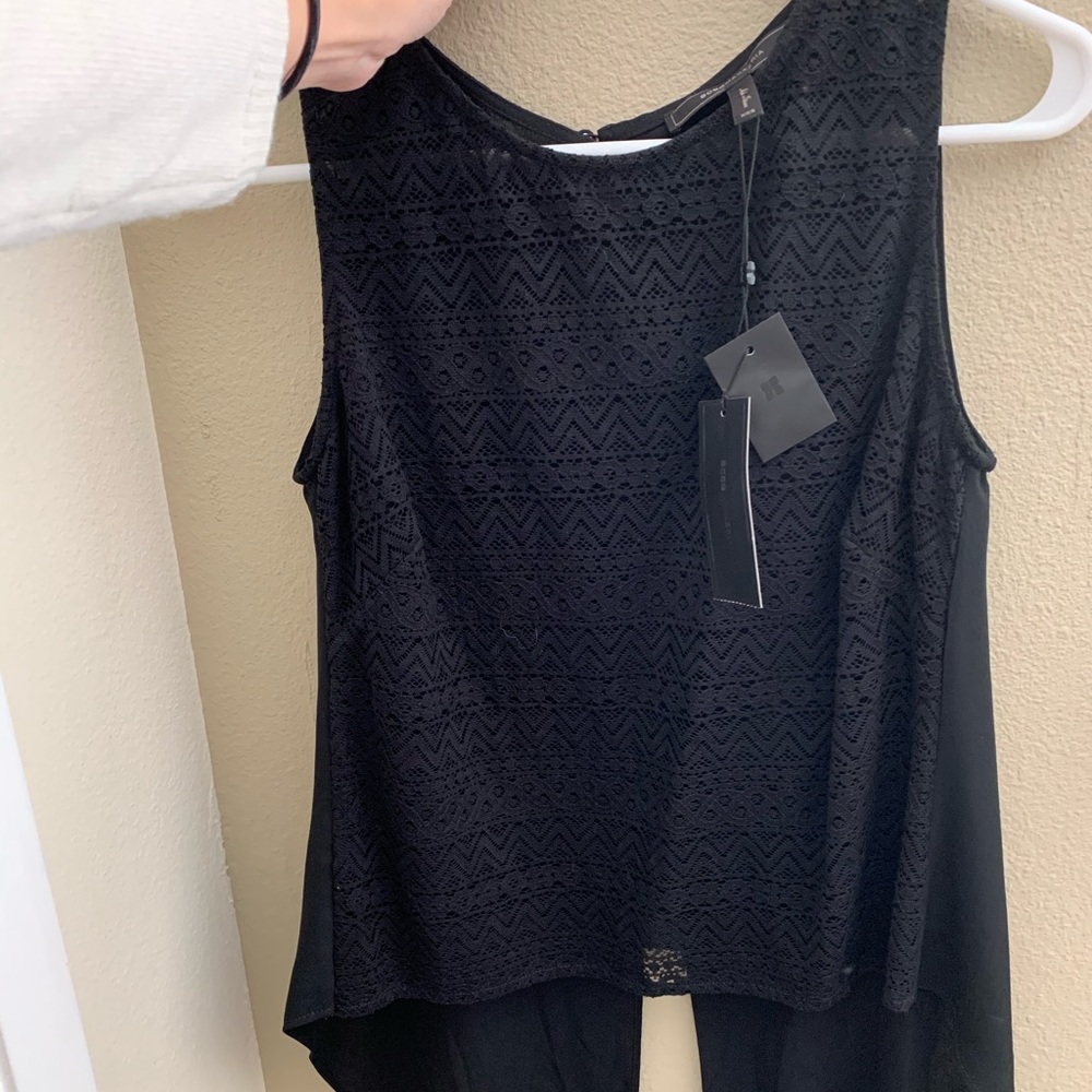 BCBG sleeveless top